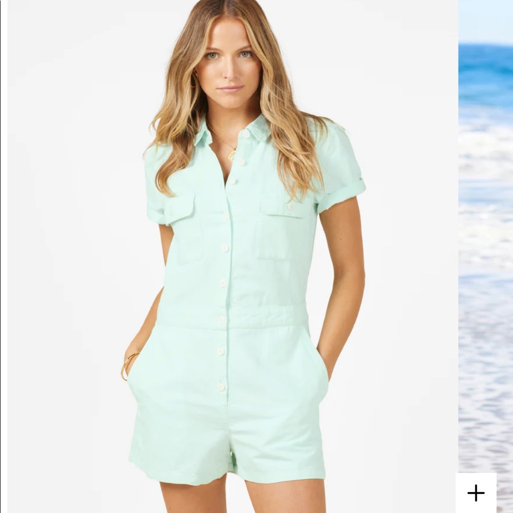 Outerknown S.E.A. Short Jumpsuit, size medium, NWT